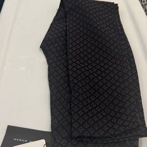 Zara Black Diamond Print Scarf